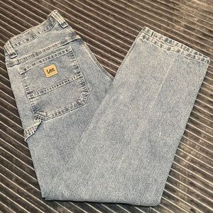 Lee Loose Fit Mens Light Blue Carpenter Jeans.3 29/30- 2 30/30- 1 31/30